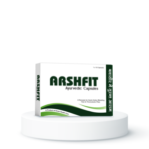 Arshfit Ayurvedic Capsule- For Bleeding And Pain In Piles