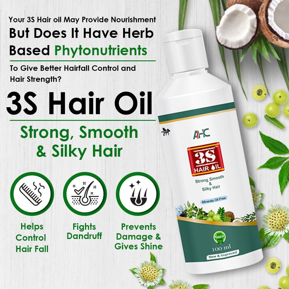 3s hair oil