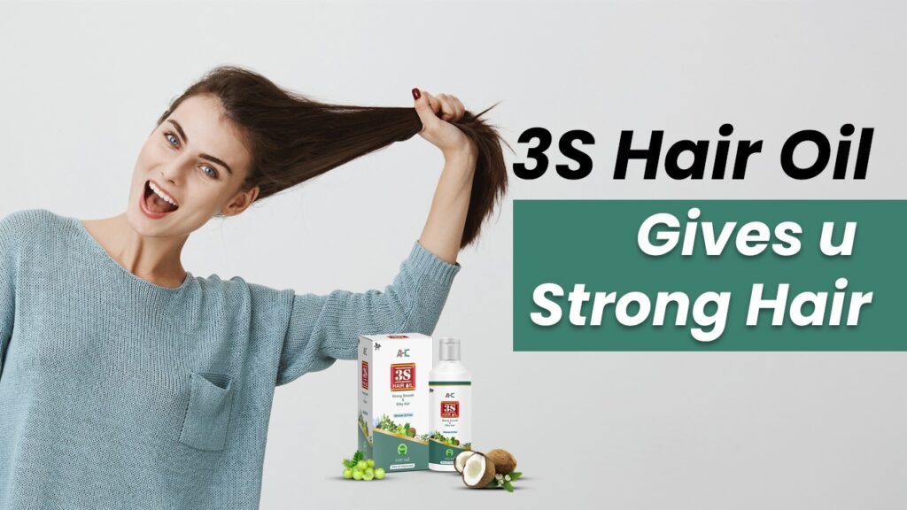 3s hair oil for strong smooth hair 